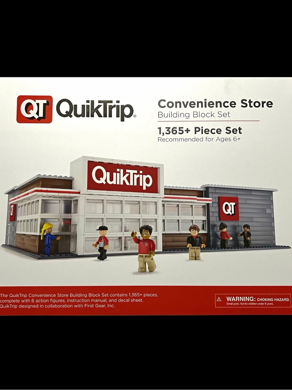 LEGOS QUIKTRIP New in box never opened LEGO set of quiktrip store